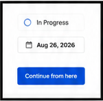 Next action ready to continue in Wooolfmesh